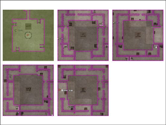 実際には吹き抜け部分は壁なし