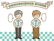 コンビニA-男性店員2