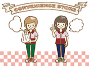 コンビニB-女性店員3