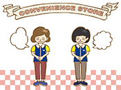 コンビニD-女性店員2