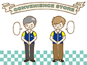 コンビニD-男性店員2