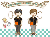 コンビニF-男性店員1