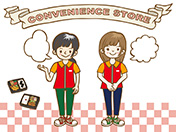 コンビニG-女性店員1