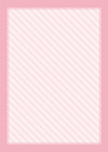 レースで囲った斜めストライプ（縦ピンク）