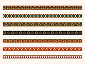 オリエンタルな罫線-3