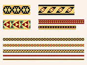 オリエンタルな罫線-4