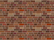 ちょっとレトロなレンガの背景-1