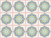 ドットアート-3（橙）