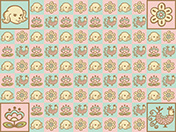 ちょっとレトロなヴィンテージ背景-4