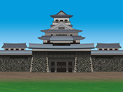 お城のイラスト